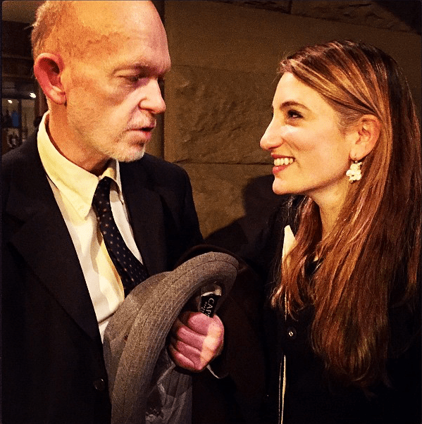Photo of Mark Landis with freind