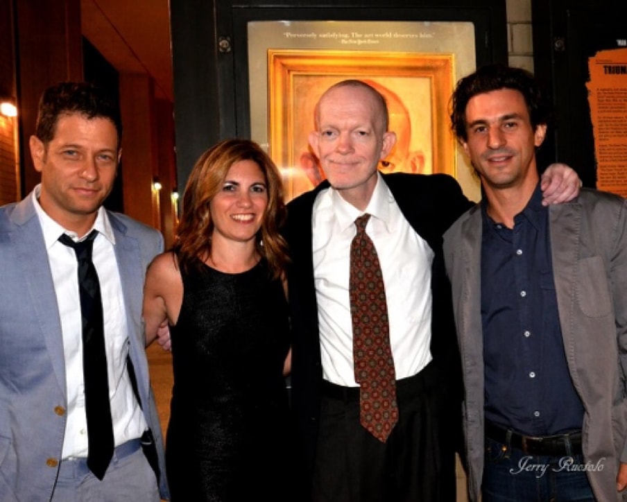 Mark with friends