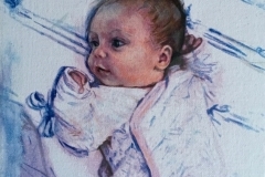 Painting of a baby